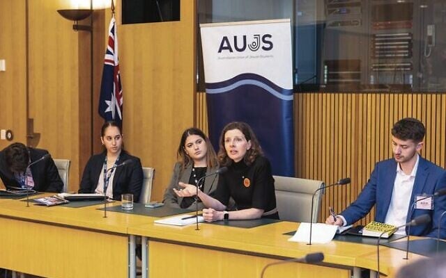 Allegra Spender speaking at the AUJS Political Training Seminar in Canberra.
Photo: Ben Appleton | Photox - Canberra Photography Services Allegra Spender speaking at the AUJS Political Training Seminar in Canberra.
Photo: Ben Appleton | Photox - Canberra Photography Services