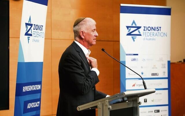 Rabbi Donniel Hartman at the ZFA plenary conference. Photo: Supplied Rabbi Donniel Hartman at the ZFA plenary conference. Photo: Supplied