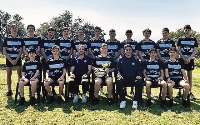 The title-winning KTC Rams intermediate (years 9/10) Rams squad with their coaches. The title-winning KTC Rams intermediate (years 9/10) Rams squad with their coaches.