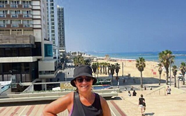 Lani Brayer on her most recent visit to Israel in June 2023. Lani Brayer on her most recent visit to Israel in June 2023.