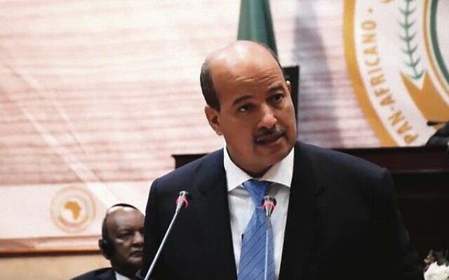 Morocco senate head Enaam Mayara. Photo: Twitter screenshot Morocco senate head Enaam Mayara. Photo: Twitter screenshot