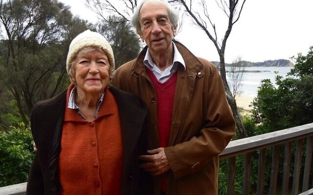 Bern Brent with his wife Jean. Bern Brent with his wife Jean.