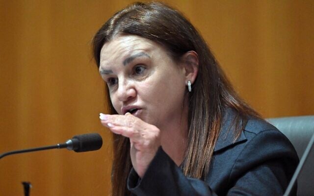 Jacqui Lambie during Senate Estimates at Parliament House. Photo: AAP Image/Mick Tsikas Jacqui Lambie during Senate Estimates at Parliament House. Photo: AAP Image/Mick Tsikas
