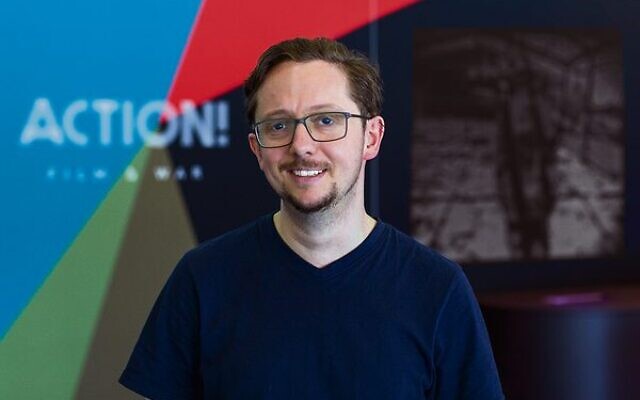 Action! Film and War exhibition lead curator Daniel Eisenberg. Action! Film and War exhibition lead curator Daniel Eisenberg.