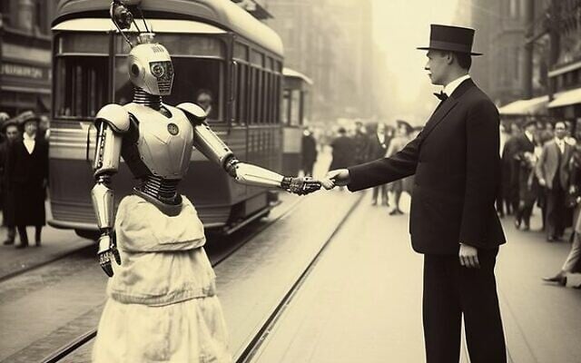 Hanna Silver winning image: Robot Intermarriage Melbourne 1895. Hanna Silver winning image: Robot Intermarriage Melbourne 1895.