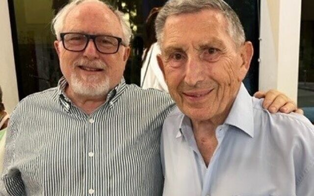 Michael Bliss (right) and his brother, Philip. Michael Bliss (right) and his brother, Philip.