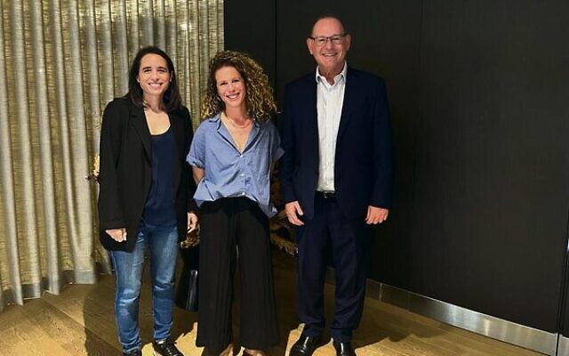 From left: Amanda Goodman from Ecotone Partners, Dina Bloom of the Jewish Climate Network and Darrell Godin, KTC COO. From left: Amanda Goodman from Ecotone Partners, Dina Bloom of the Jewish Climate Network and Darrell Godin, KTC COO.