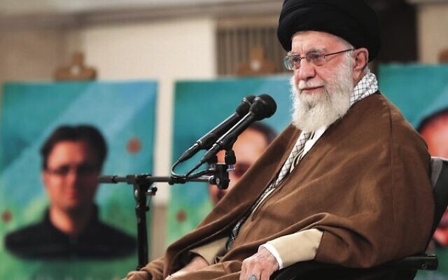 Iranian Supreme Leader Ayatollah Ali Khamenei.
Photo: Office of the Iranian Supreme Leader via AP Iranian Supreme Leader Ayatollah Ali Khamenei.
Photo: Office of the Iranian Supreme Leader via AP