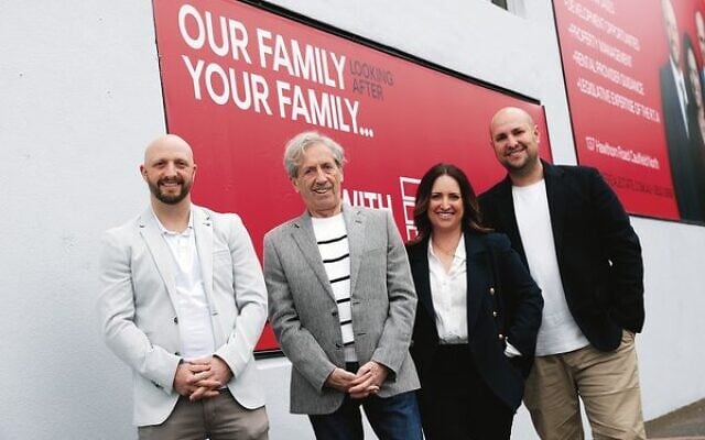 From left: Golan Flamm, Alex Flamm, Eilat Rachmani and Oren Flamm outside the Flare Real Estate office in Hawthorn Road, Caulfield North.
Photos: Peter Haskin From left: Golan Flamm, Alex Flamm, Eilat Rachmani and Oren Flamm outside the Flare Real Estate office in Hawthorn Road, Caulfield North.
Photos: Peter Haskin