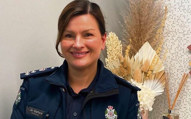 Victoria Police Priority and Safer Communities Division Commander Jo Stafford. Victoria Police Priority and Safer Communities Division Commander Jo Stafford.