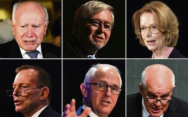 Six former Australian prime ministers signed an open letter in support of Israel. Photo: AAP Six former Australian prime ministers signed an open letter in support of Israel. Photo: AAP