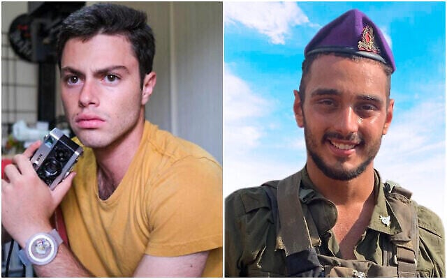 Staff Sgt. Lavi Lipshitz, 20, from Modiin (left) and Staff Sgt. Roei Wolf, 20, from Ramat Gan (right), who both served in the Givati Infantry Brigade’s reconnaissance unit and who were killed in fighting in the Gaza Strip on October 31, 2023. (Israel Defense Forces) (Photo: Time of Israel) Staff Sgt. Lavi Lipshitz, 20, from Modiin (left) and Staff Sgt. Roei Wolf, 20, from Ramat Gan (right), who both served in the Givati Infantry Brigade’s reconnaissance unit and who were killed in fighting in the Gaza Strip on October 31, 2023. (Israel Defense Forces) (Photo: Time of Israel)