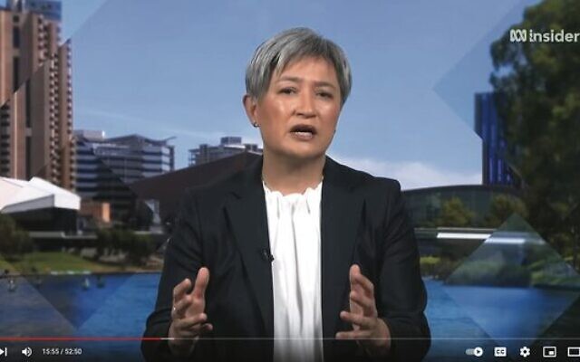Penny Wong on ABC Insiders.
Photo: YoutTube screenshot Penny Wong on ABC Insiders.
Photo: YoutTube screenshot