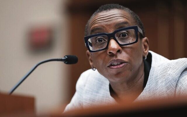 Harvard president Claudine Gay at the hearing of the US House Committee on Education on December 5. Photo: AP Photo/Mark Schiefelbein Harvard president Claudine Gay at the hearing of the US House Committee on Education on December 5. Photo: AP Photo/Mark Schiefelbein