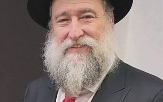New president of the RAA, Rabbi Nochum Schapiro. New president of the RAA, Rabbi Nochum Schapiro.