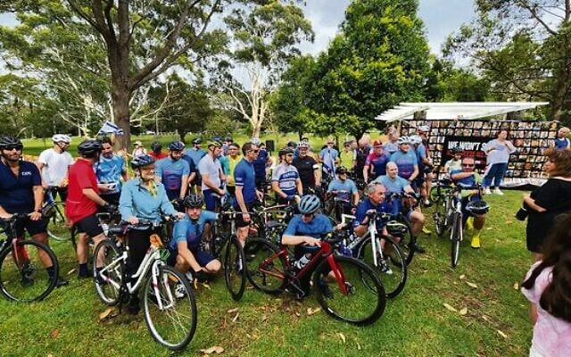 Riders at the community event at Centennial Park on Sunday. Riders at the community event at Centennial Park on Sunday.