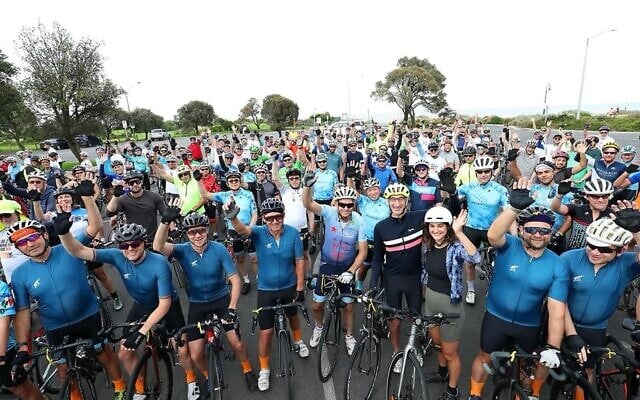 Ride to Bring them Home Melbourne event. Photo: Peter Haskin/The Australian Jewish News. Ride to Bring them Home Melbourne event. Photo: Peter Haskin/The Australian Jewish News.