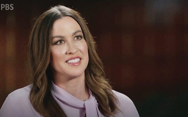 Alanis Morissette on Finding Your Roots.
Screenshot: YouTube via JTA Alanis Morissette on Finding Your Roots.
Screenshot: YouTube via JTA
