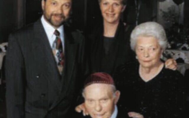 The Degan family from left: son Zev Degan, daughter Rosly Rogers, mother Anna Degan, father Pesach Degan. The Degan family from left: son Zev Degan, daughter Rosly Rogers, mother Anna Degan, father Pesach Degan.