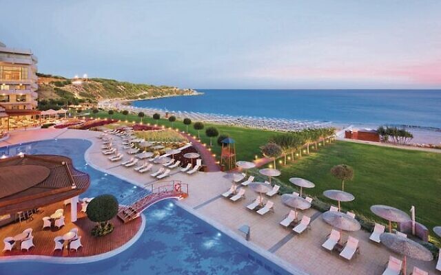The Elysium Resort and Spa on the Greek island of Rhodes is home to Kosher Travelers' 2024 Pesach retreat. The Elysium Resort and Spa on the Greek island of Rhodes is home to Kosher Travelers' 2024 Pesach retreat.