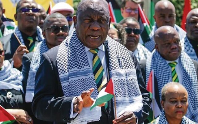 South African President Cyril Ramaphosa has shown his clear support for Palestinians. South African President Cyril Ramaphosa has shown his clear support for Palestinians.