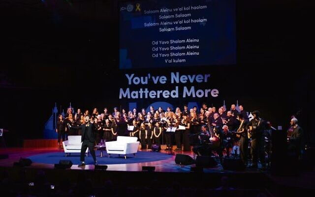 JCA One Day Choir. Photo: Giselle Haber JCA One Day Choir. Photo: Giselle Haber