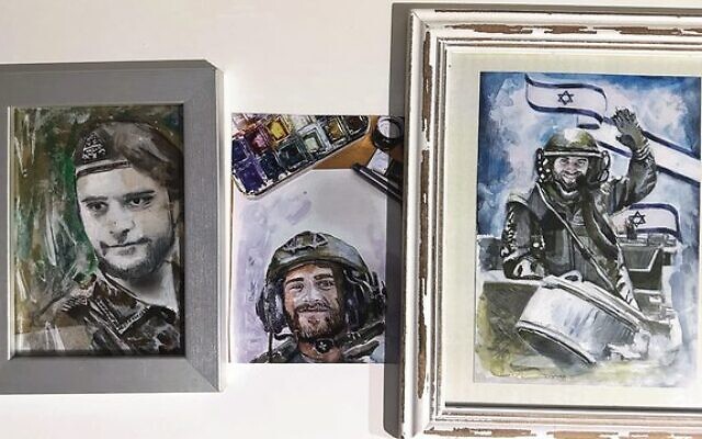 Sharon Givoni found solace in her art. Sharon Givoni found solace in her art.