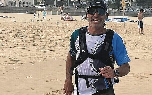Doron Atzmon trains at Bondi. Doron Atzmon trains at Bondi.