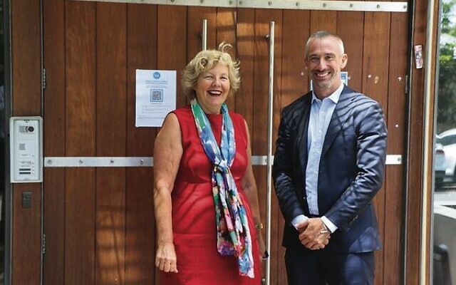 Gary Groves (right) took over from Clare Vernon (left) in 2021. Gary Groves (right) took over from Clare Vernon (left) in 2021.