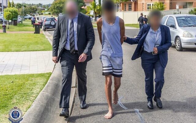 Seven people were arrested last Wednesday as part of a Joint Counter Terrorism Team (JCTT) Sydney investigation.
Photo: AAP Image/Supplied by NSW Police Seven people were arrested last Wednesday as part of a Joint Counter Terrorism Team (JCTT) Sydney investigation.
Photo: AAP Image/Supplied by NSW Police
