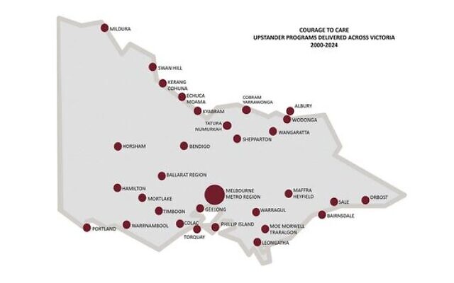 Courage to Care increases its reach in Victoria. Courage to Care increases its reach in Victoria.