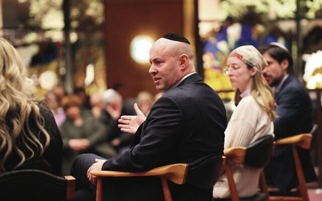 From left: Josh Frydenberg, Maggie May Moshe (centre) and Joshua Moshe on the panel at TBI. Photo: Peter Haskin From left: Josh Frydenberg, Maggie May Moshe (centre) and Joshua Moshe on the panel at TBI. Photo: Peter Haskin