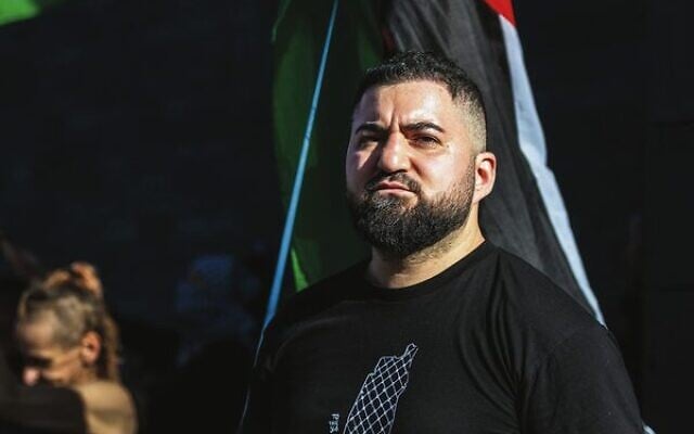 Burgertory chain owner and Palestinian activist Hashem Tayeh Burgertory chain owner and Palestinian activist Hashem Tayeh