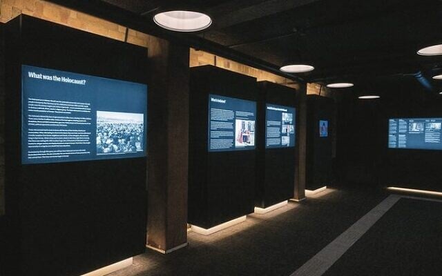 Inside the Queensland Holocaust Museum. Inside the Queensland Holocaust Museum.