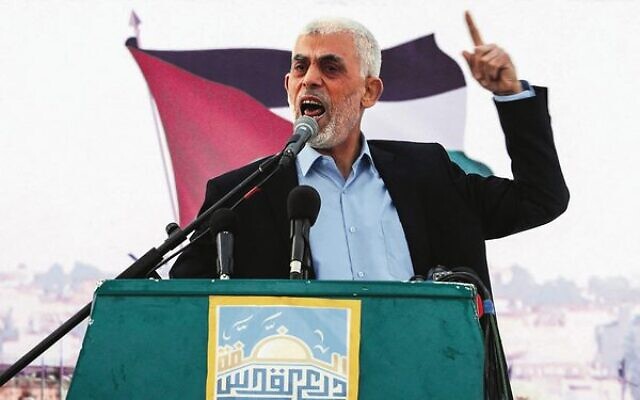 Hamas leader Yahya Sinwar. Photo: Mohammed Abed/AFP Hamas leader Yahya Sinwar. Photo: Mohammed Abed/AFP