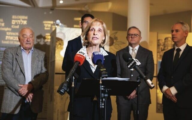 Special envoy to combat antisemitism Jillian Segal. Photo: Giselle Haber Special envoy to combat antisemitism Jillian Segal. Photo: Giselle Haber
