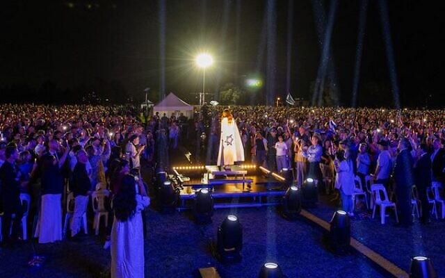 12,000 people were at Christison Park for the powerful vigil. Photo: Nadine Saacks 12,000 people were at Christison Park for the powerful vigil. Photo: Nadine Saacks