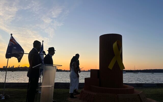 Australians are marking one year since the October 7 massacre. Australians are marking one year since the October 7 massacre.