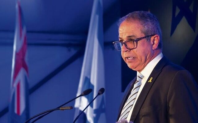 Israeli ambassador Amir Maimon at the event. Photo: Embassy of Israel Israeli ambassador Amir Maimon at the event. Photo: Embassy of Israel