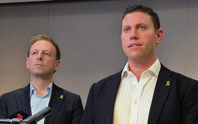 ZFA president Jeremy Leibler (left) and CEO Alon Cassuto. Photo: Bruce Hill ZFA president Jeremy Leibler (left) and CEO Alon Cassuto. Photo: Bruce Hill