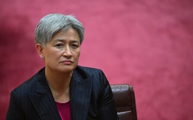 Foreign Affairs Minister Penny Wong in the Senate on November 28. Photo: AAP Image/Mick Tsikas Foreign Affairs Minister Penny Wong in the Senate on November 28. Photo: AAP Image/Mick Tsikas