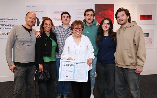 From left: Avi and Sandy Waislitz, Oli Schilling, Danielle Schilling, Brad, Mia and Jarrod Waislitz. From left: Avi and Sandy Waislitz, Oli Schilling, Danielle Schilling, Brad, Mia and Jarrod Waislitz.