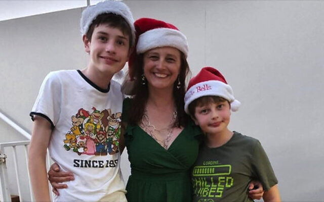 A photo of Karina (centre) and her two children, that appears on the GoFundMe campaign page. A photo of Karina (centre) and her two children, that appears on the GoFundMe campaign page.