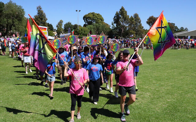 The Jews of Pride at the Midsumma march in 2024. Photo: Peter Haskin The Jews of Pride at the Midsumma march in 2024. Photo: Peter Haskin