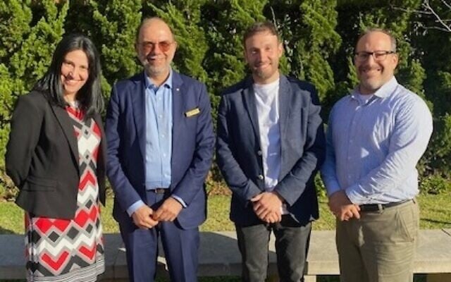 ADF Jewish chaplains Rabbanit Judith Levitan, Rabbi Ralph Genende, Rabbi Yossi Friedman and Rabbi Rafi Kaiserblueth. ADF Jewish chaplains Rabbanit Judith Levitan, Rabbi Ralph Genende, Rabbi Yossi Friedman and Rabbi Rafi Kaiserblueth.