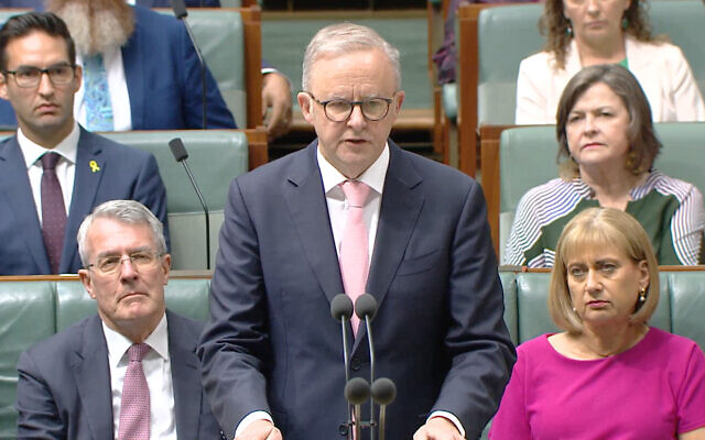 Prime Minister Anthony Albanese speaks in federal parliament on February 4. Prime Minister Anthony Albanese speaks in federal parliament on February 4.