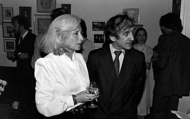 Marion and Elie Wiesel.
Photo: Dustin Pittman/WWD/
Penske Media via Getty Images Marion and Elie Wiesel.
Photo: Dustin Pittman/WWD/
Penske Media via Getty Images