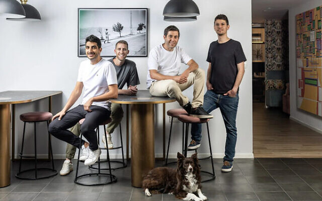 Wiz founders (from left): Yinon Costica, Assaf Rappaport, Ami Luttwak, and Roy Reznik. Photo: Avishag Shaar-Yashuv Wiz founders (from left): Yinon Costica, Assaf Rappaport, Ami Luttwak, and Roy Reznik. Photo: Avishag Shaar-Yashuv