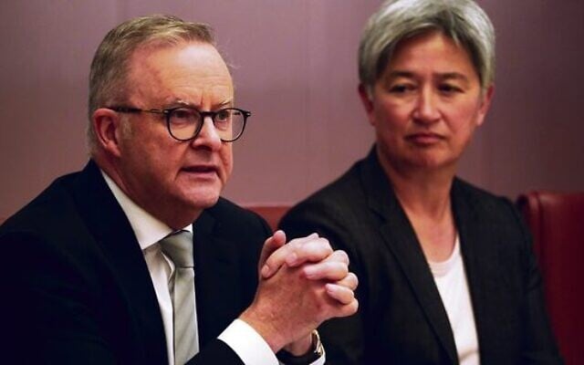 Prime Minister Anthony Albanese (left) and Foreign Affairs Minister Penny Wong. Photo: AAP Image/Dominic Giannini Prime Minister Anthony Albanese (left) and Foreign Affairs Minister Penny Wong. Photo: AAP Image/Dominic Giannini