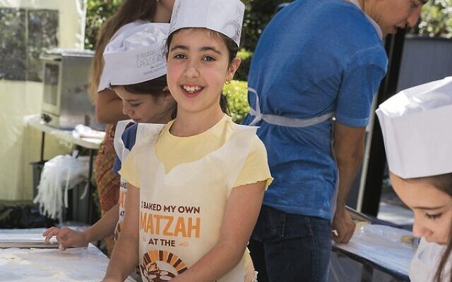 Making matzah at the model matzah bakery. Photos: SB Creatives Photography Making matzah at the model matzah bakery. Photos: SB Creatives Photography